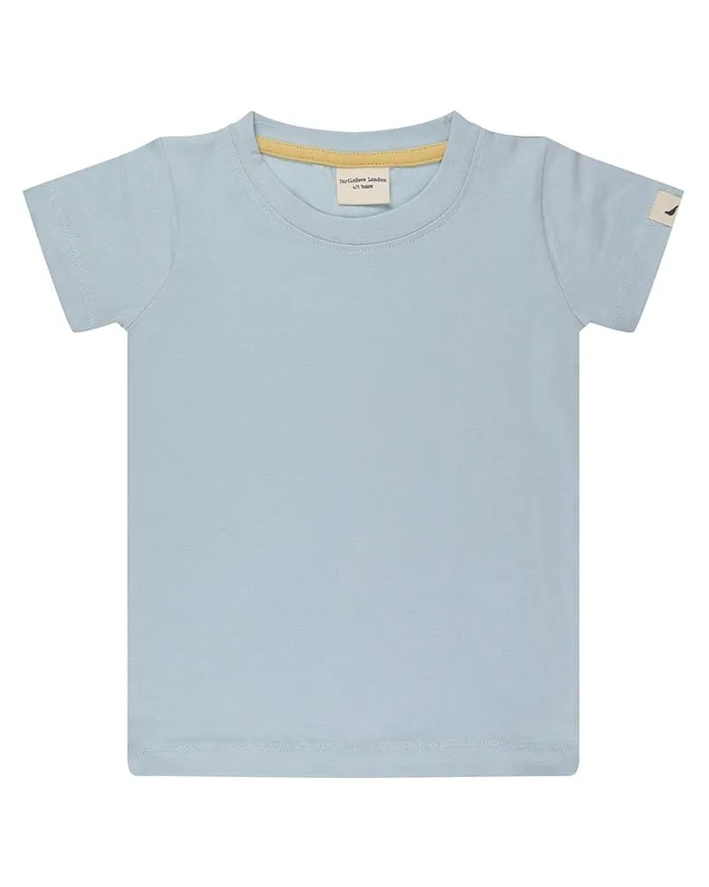 2-Pack Ecru/Blue Layering T-Shirts