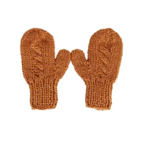 ACORN KIDS - FREE SPIRIT MITTENS: CARAMEL