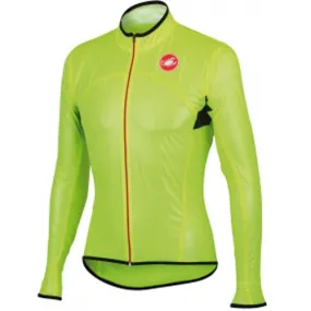 Castelli Mens Sottile Due Jacket - Fluro Yellow