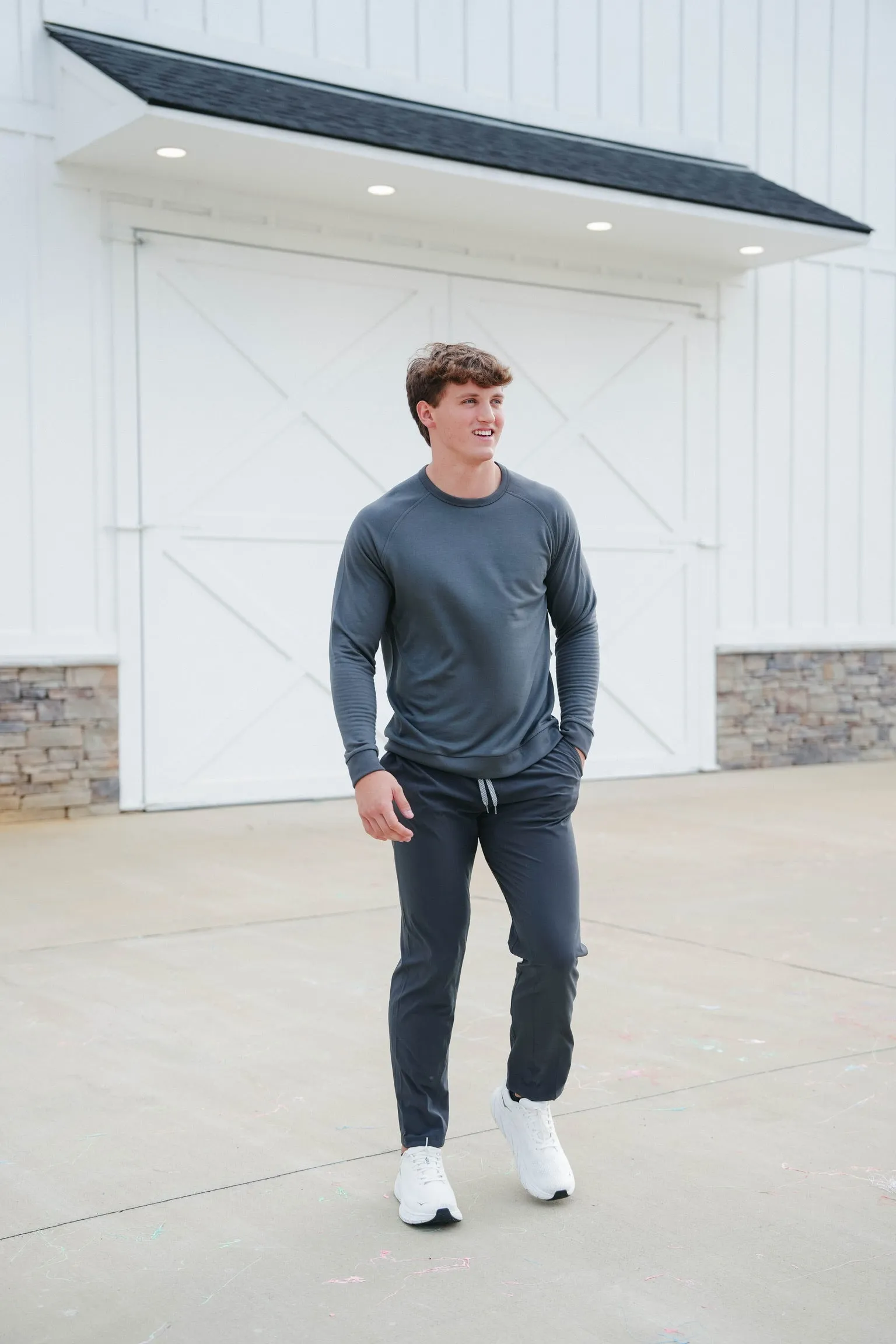 Free Fly Bamboo Lightweight Fleece Crew