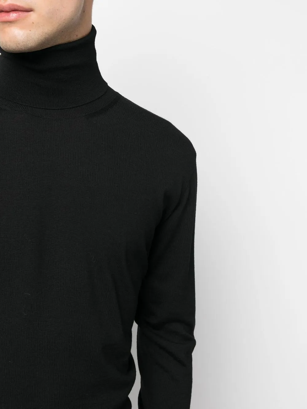 Lightweight High Neck Sweater