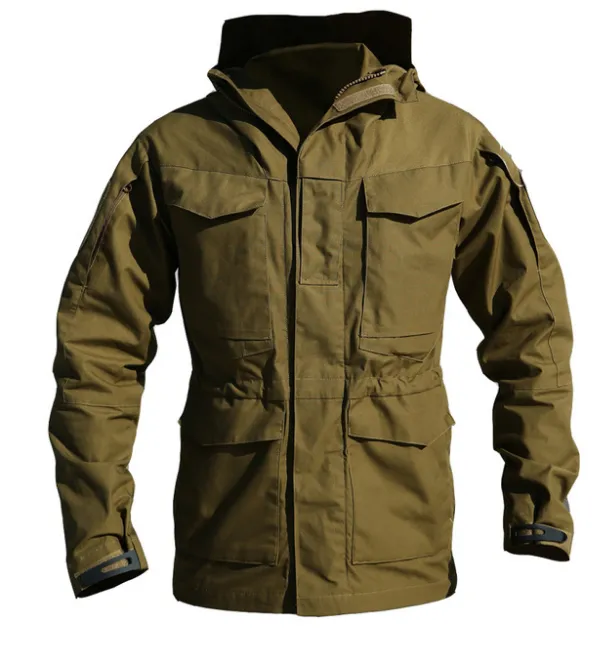 Men's Winter/Autumn Waterproof Tactical Hooded Jacket