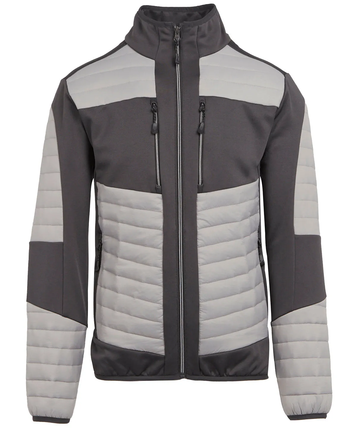 Mineral Grey/Ash - E-Volve unisex thermal hybrid jacket