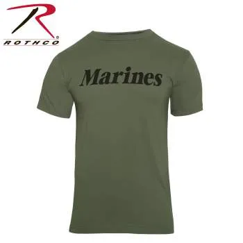 Olive Drab Military Physical Training T-Shirt