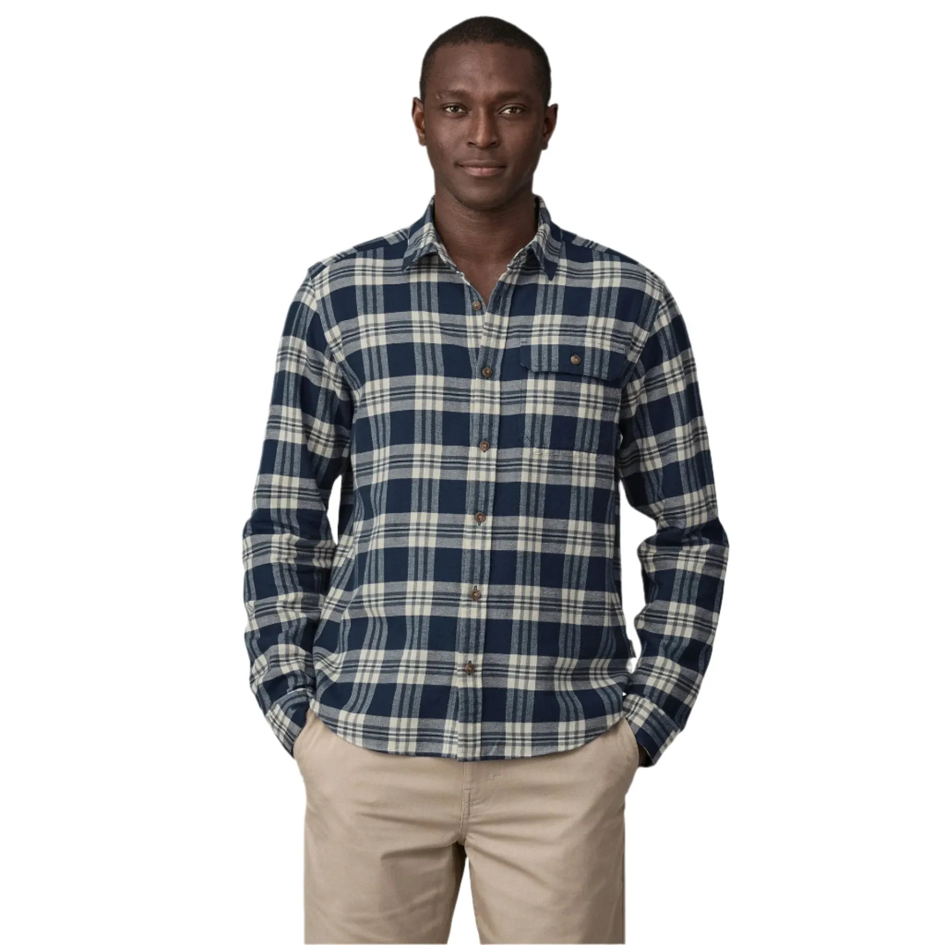 Patagonia M's Long Sleeve Lightweight Fjord Flannel Shirt