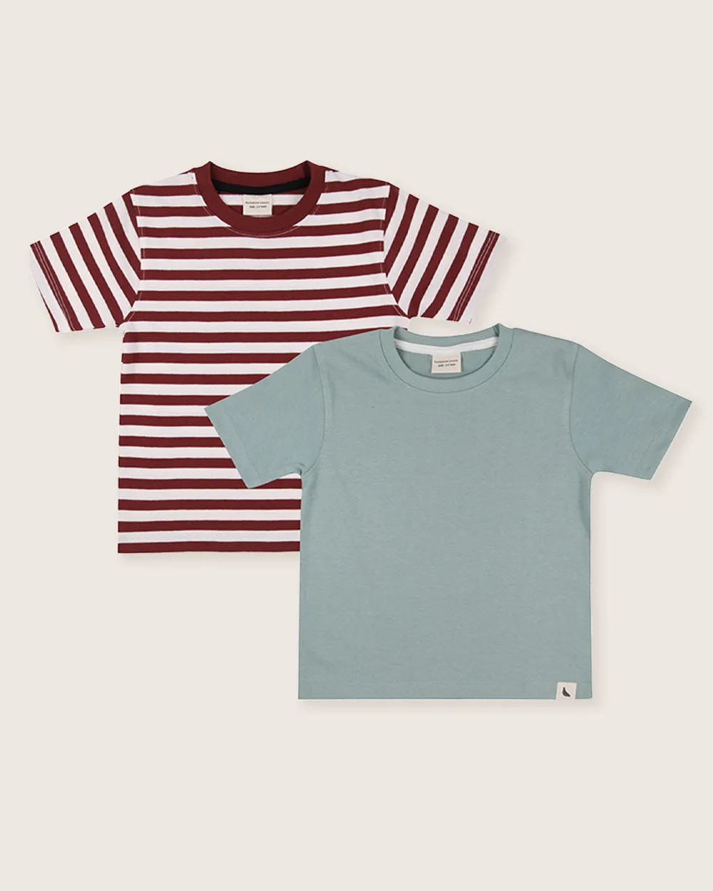 Pond & Stripe Layering T-Shirt - 2 Pack