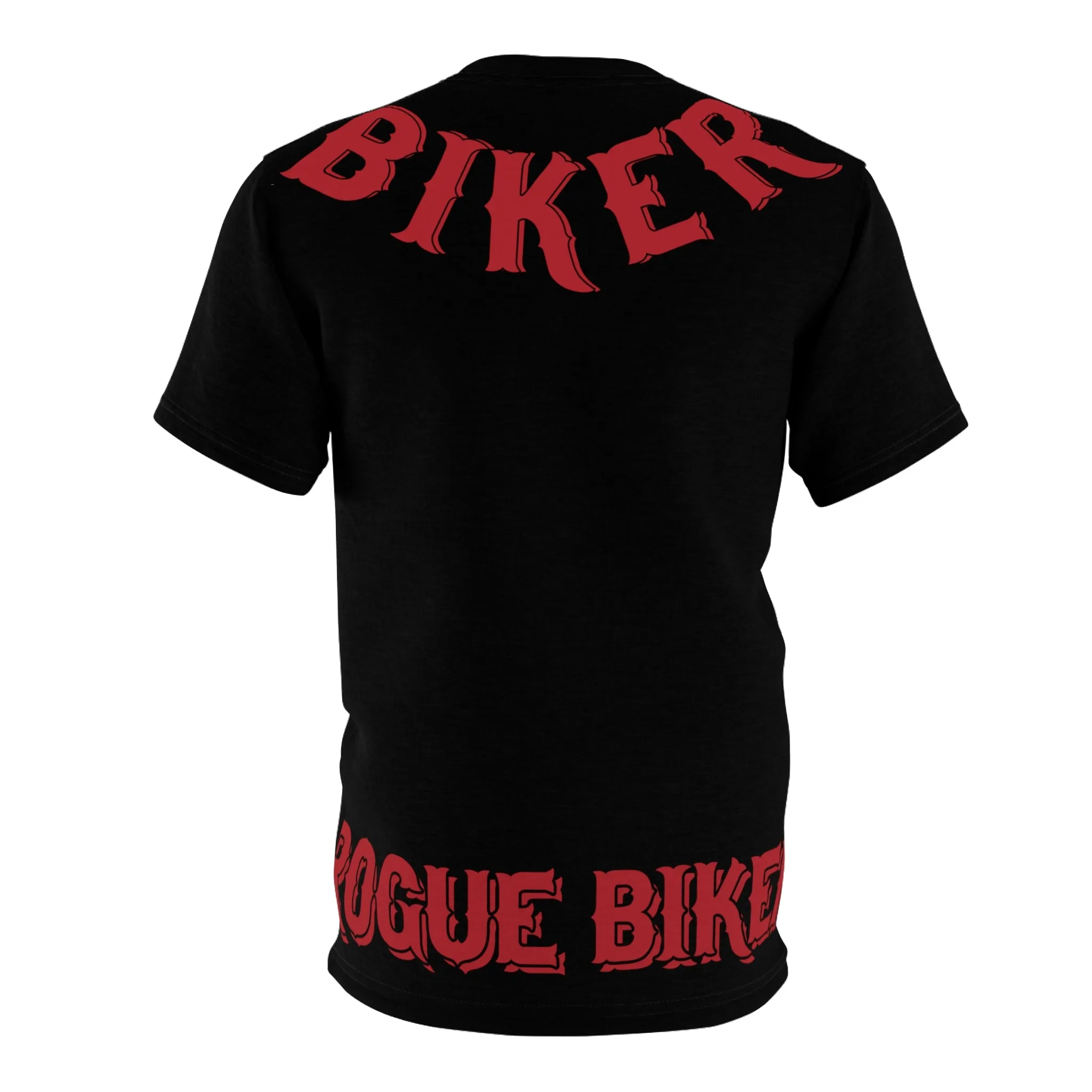 Rogue Biker [Red] | Unisex Cut & Sew Tee (AOP)