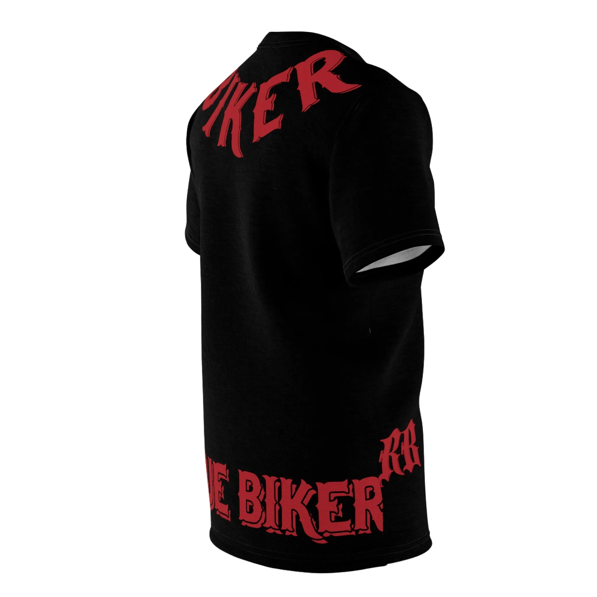 Rogue Biker [Red] | Unisex Cut & Sew Tee (AOP)