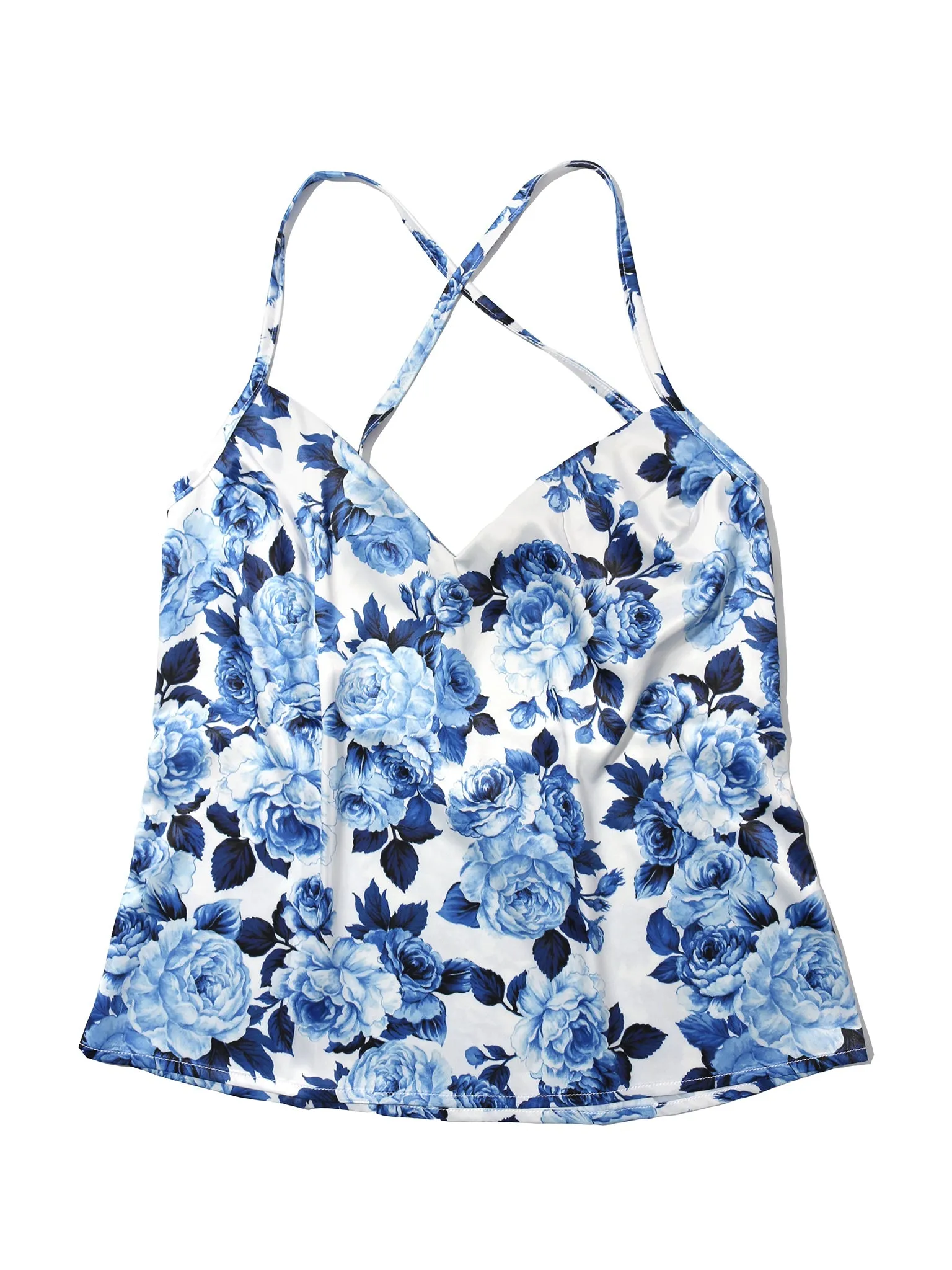 Satin Sleep Cami Deja Blue