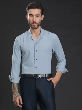 Self-Designed Lightweight Seersucker Party Wear Shirt