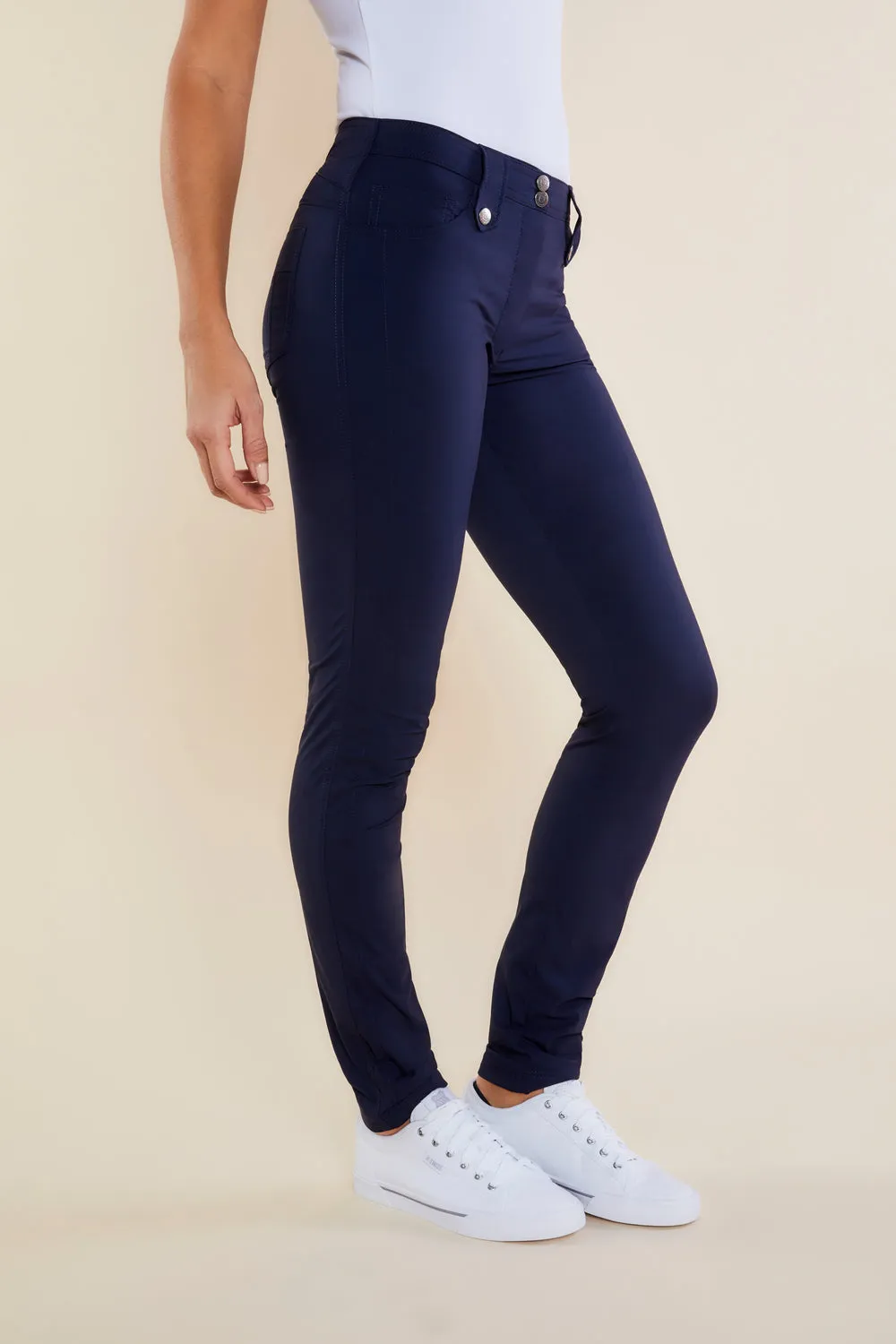 Skyler Travel Pant - Navy