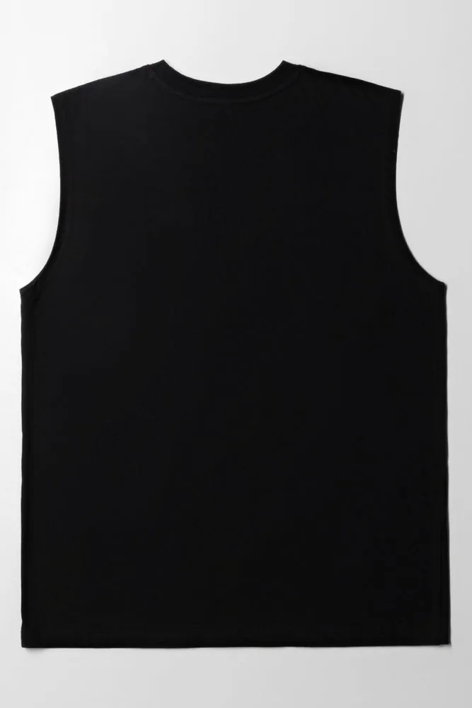 Ss Vest Exotic Black