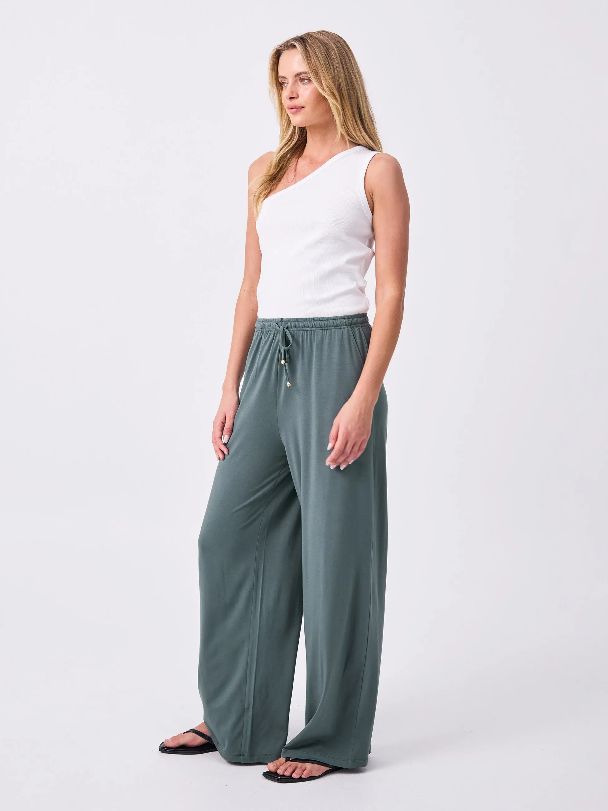 Traveller Drawcrod Pant - Sage