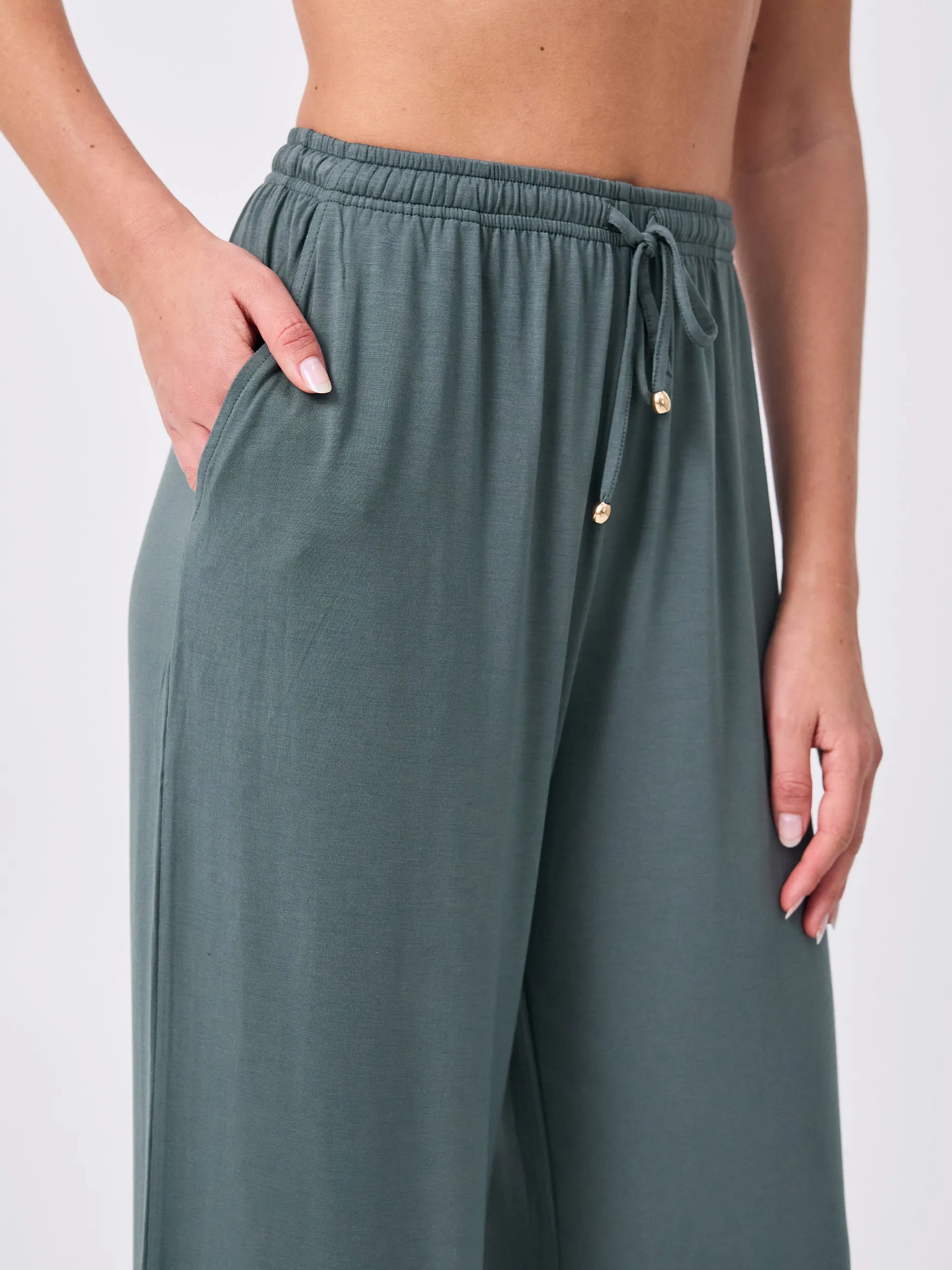 Traveller Drawcrod Pant - Sage