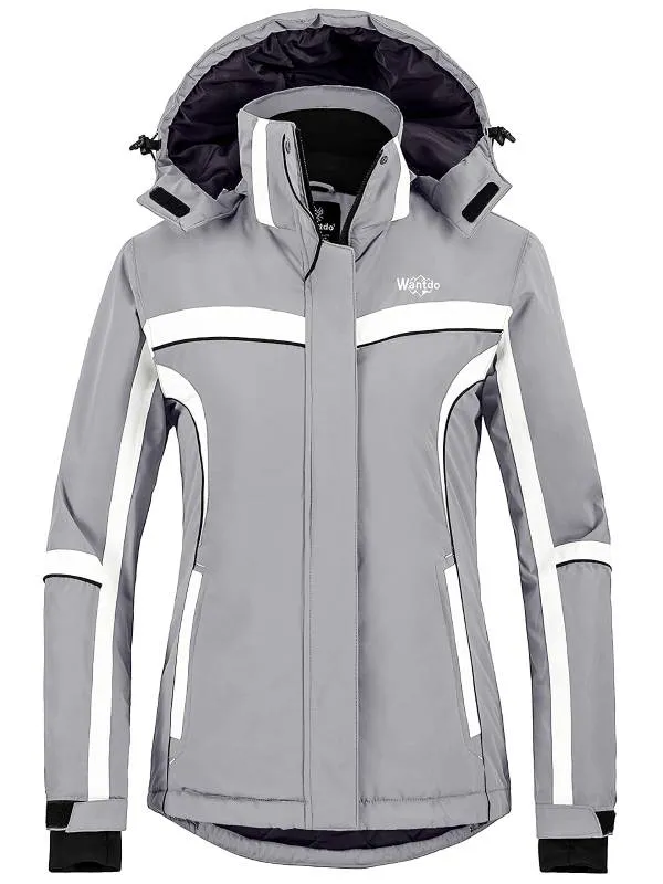 Women's Winter Waterproof Ski Jacket Windproof Snow Rain Coat Taped Seams Atna 114