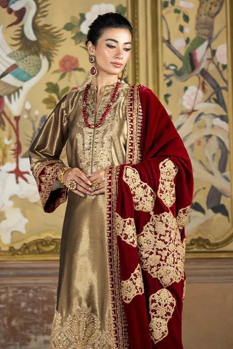 Zainab Chottani - Velvet Collection - ZERLIN-D2 - Unstitched